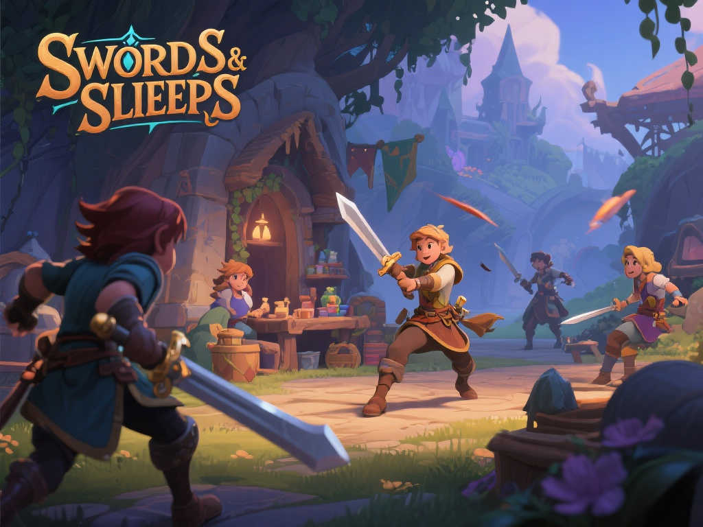 《Swords & Slippers》最新实机画面与精美截图震撼发布