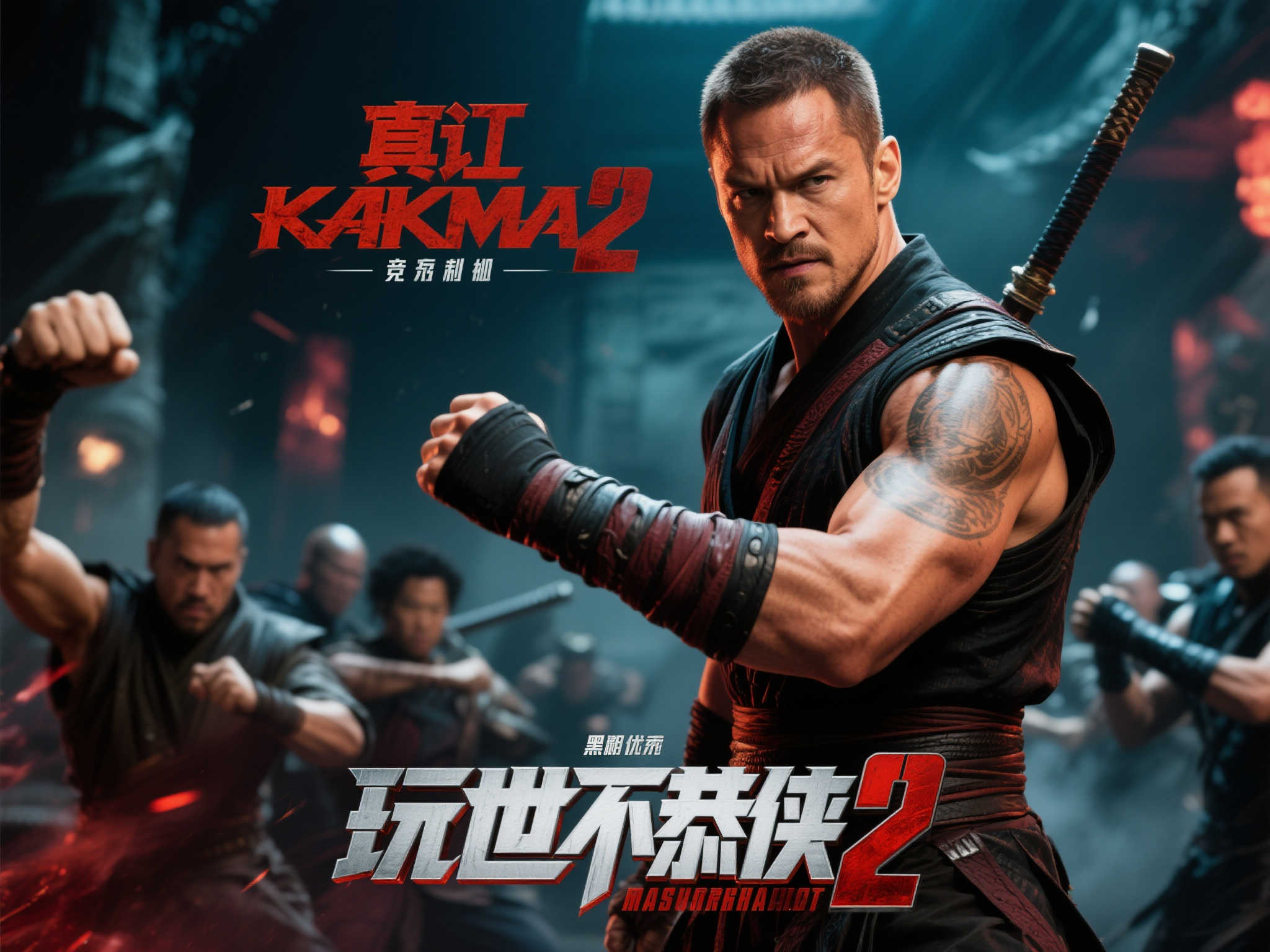 《真人快打2》电影首支预告发布：“黑袍纠察队”卡尔·厄本化身主角震撼亮相！